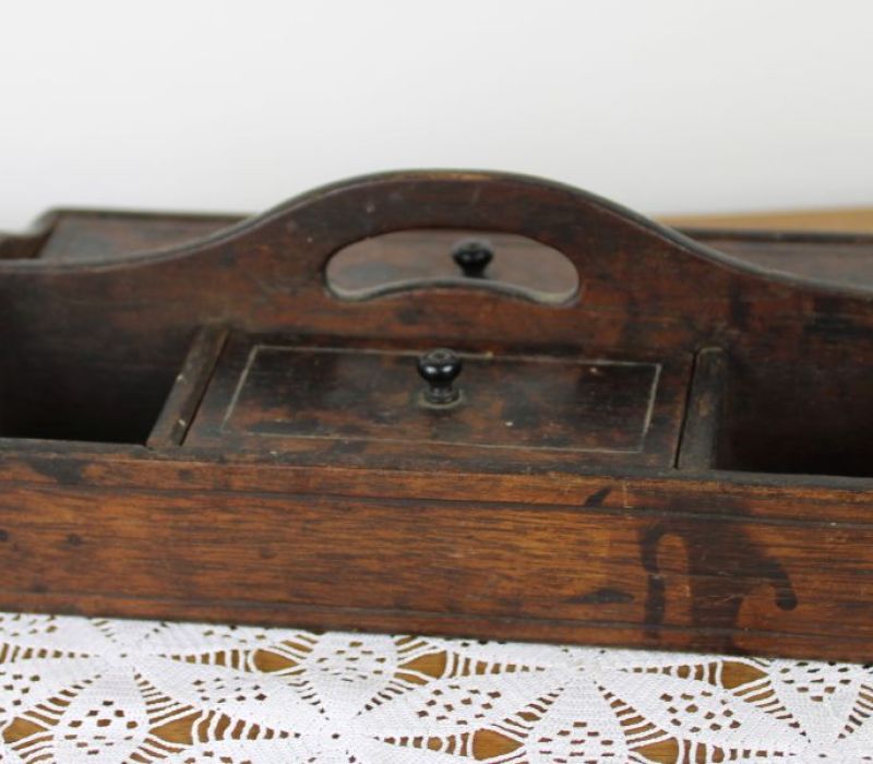 houten schrijfkistje