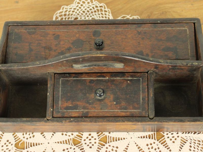 houten schrijfkistje