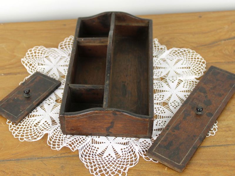 houten schrijfkistje