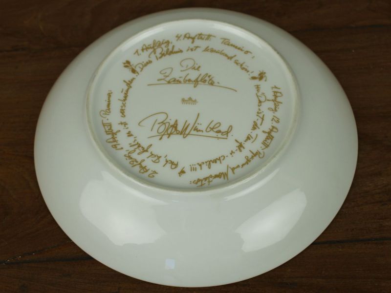Rosenthal bordje Die Zauberflöte