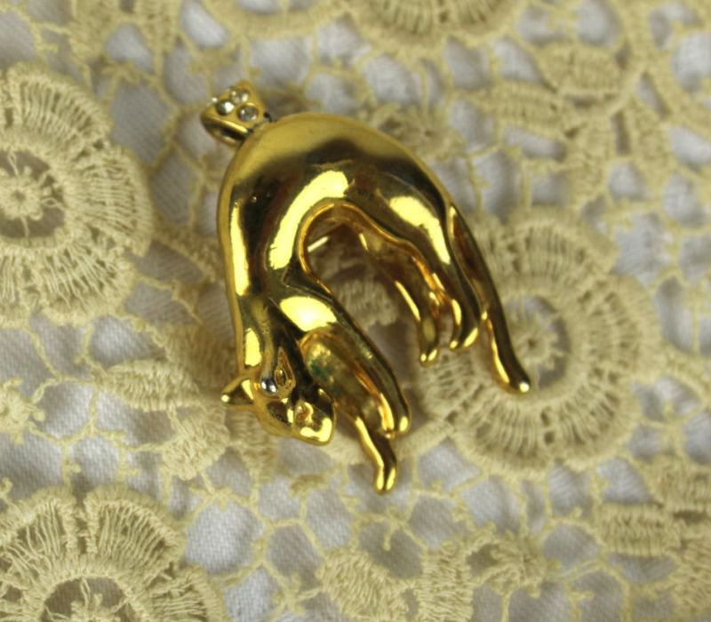 hanger en broche kat