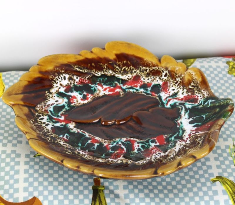 Vallauris schaaltje blad