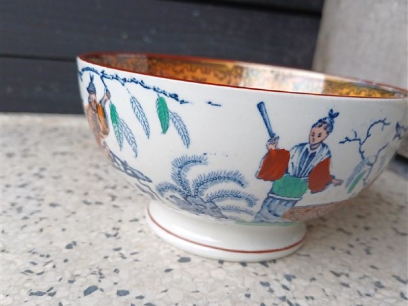 Franse kom aziatisch decor Luneville