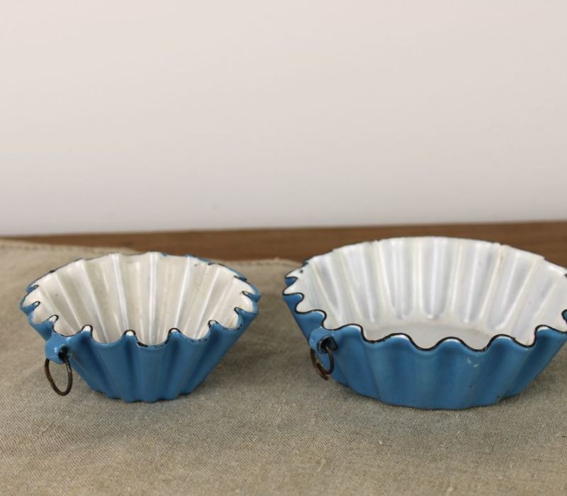 emaille bakvormpjes mini