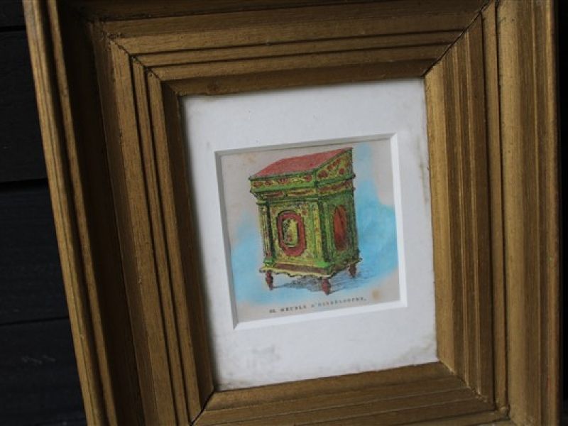 lijstje met prentje Hindeloopen