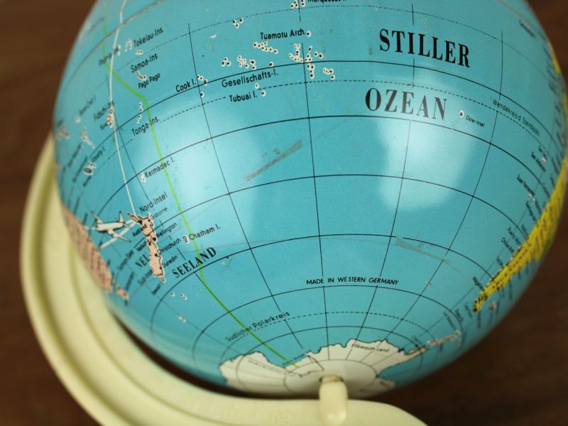 vintage globe West Germany