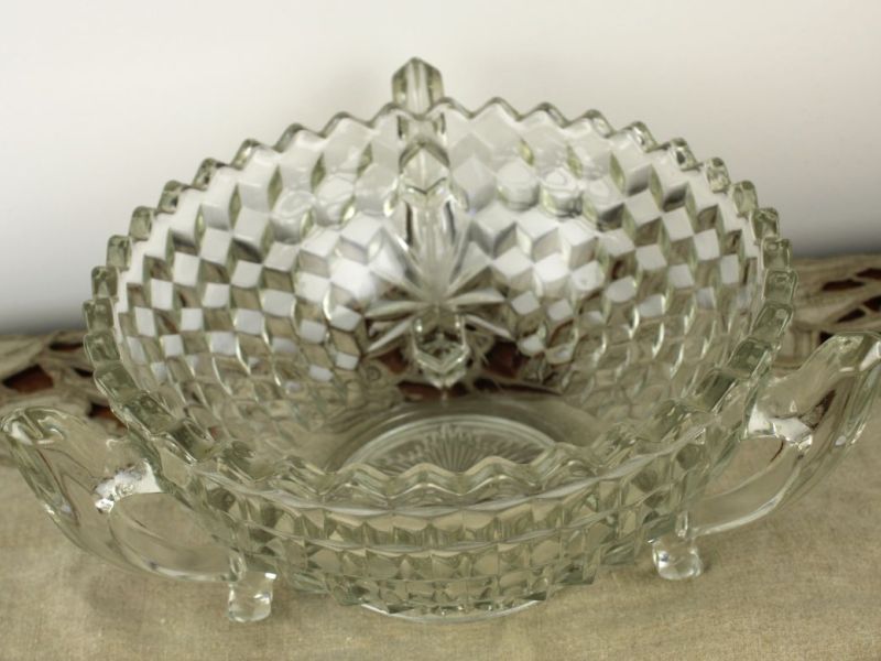 art deco persglazen kom