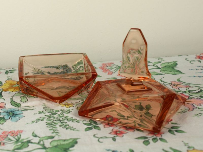 kaptafelfles roze persglas
