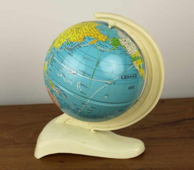 vintage globe West Germany