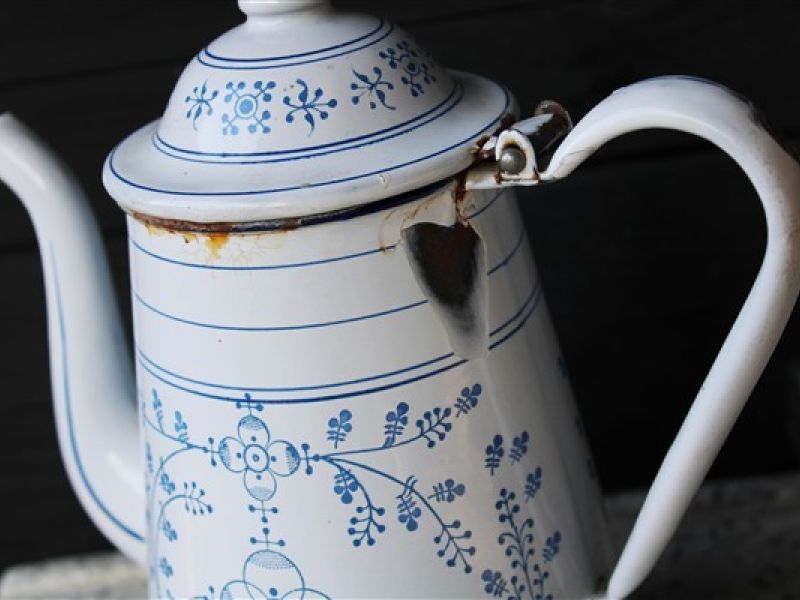 emaille koffiepot Copenhague