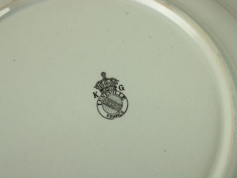 Luneville France groot bord